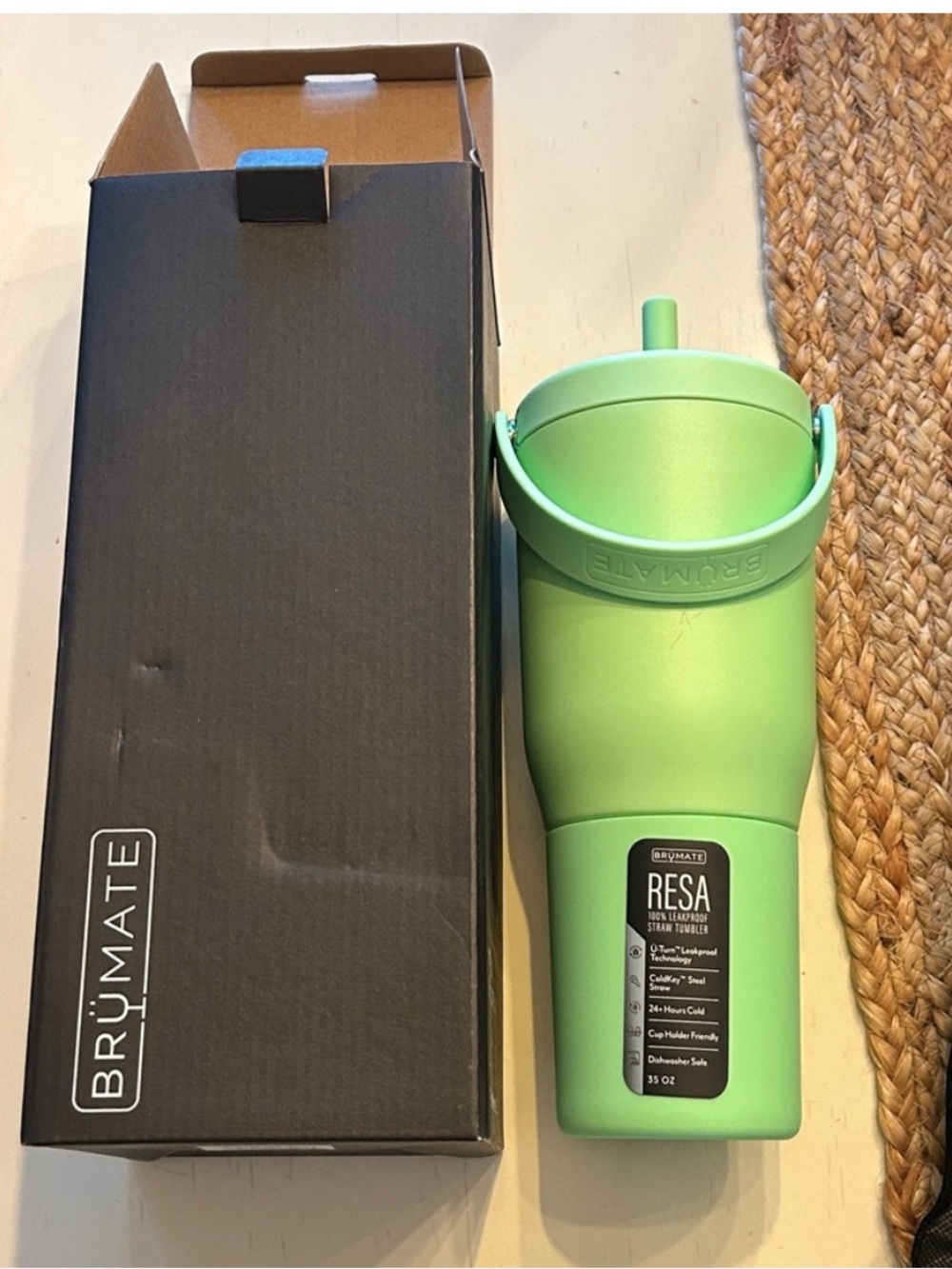 BrüMate RESA 35oz Insulated Tumbler - green